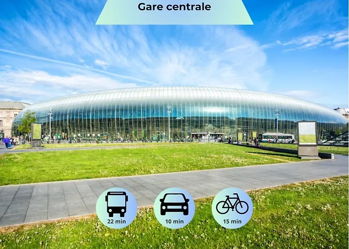 - Ideal Sejour Professionnel Ou Familial - Proche Bus Direct Au Centre De Strasbourg Apartment