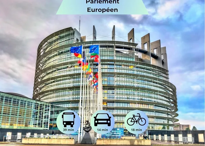 - Ideal Sejour Professionnel Ou Familial - Proche Bus Direct Au Centre De Strasbourg * Bischheim